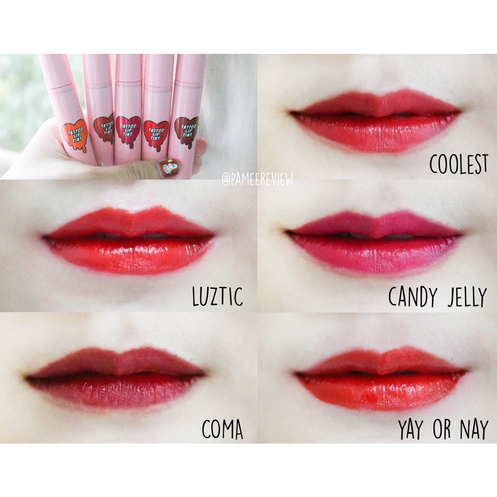 Son xăm giữ màu lâu trôi 3CE Tattoo Lip Tint