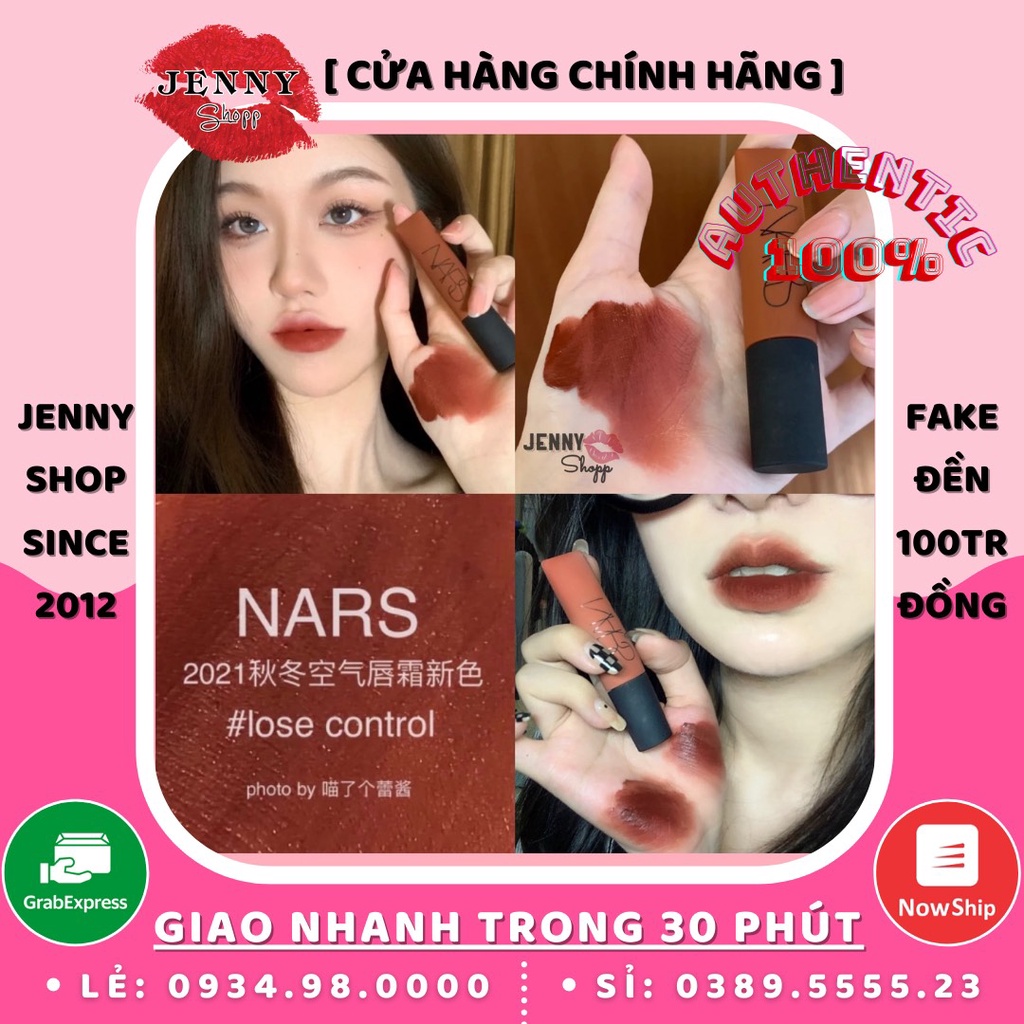 Son Kem Lì Nars Air Matte Lip Color