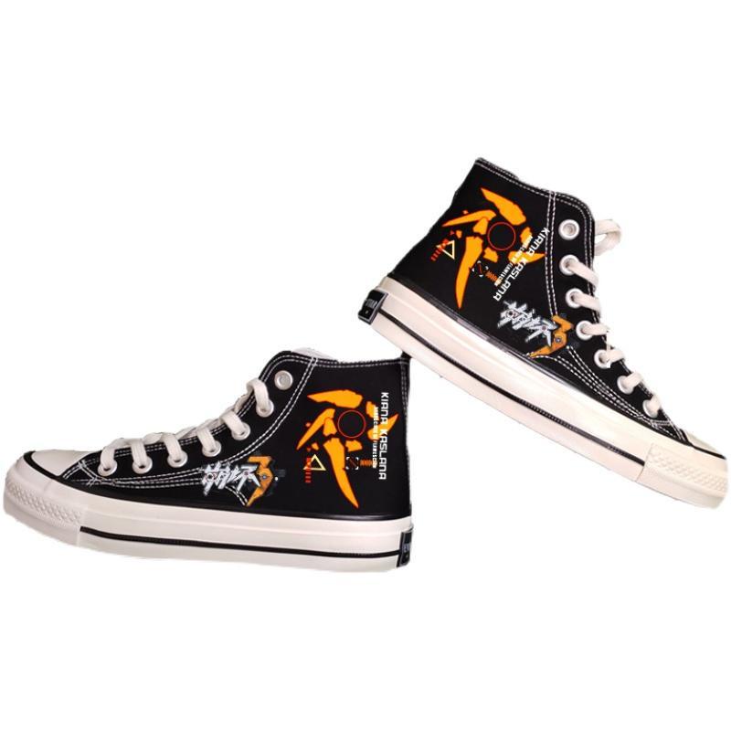 Honkai Impact 3 co-branded shoes game anime Herrscher Kiana Kaslana around sneakers canvas shoes