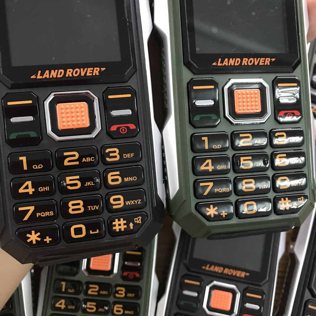 Điện thoại 3sim landrover H09 3sóng pin khủng giá rẻ,Bảo hàng 12 tháng