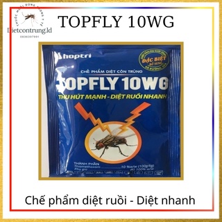Thuốc diệt ruồi topfly 10wg gói 20g .