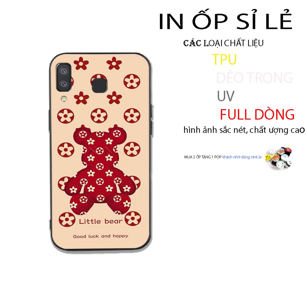 Ốp lưng điện thoại Samsung a8 star Bear.brick phong cách mới