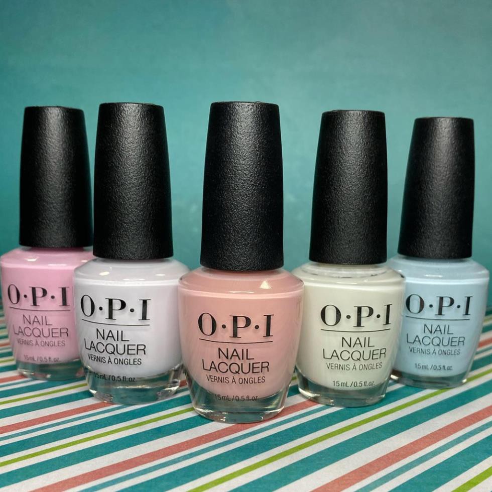 ht779 ntrinh Sơn Móng Tay Opi BST Màu Nude Chính Hãng Mỹ USA , Sơn Opi Nắp Đen Và Opi Shine , Phúc An Nail Wax