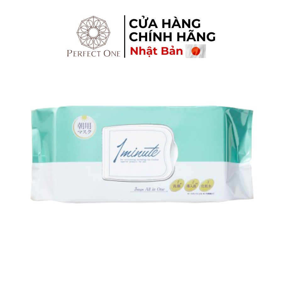 Mặt Nạ Làm Sạch, Dưỡng Da 1 phút PERFECT ONE 1 Minute Morning 314ml/32 miếng