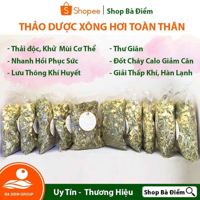 Set 5 Lá Xông Cho Bà Đẻ | Lá Xông Sản Phụ Giúp Thư Giãn, Làm Sạch Cơ Thể, Phục Hồi Sức Khỏe, Thơm Hơn  - Shop Bà Điểm