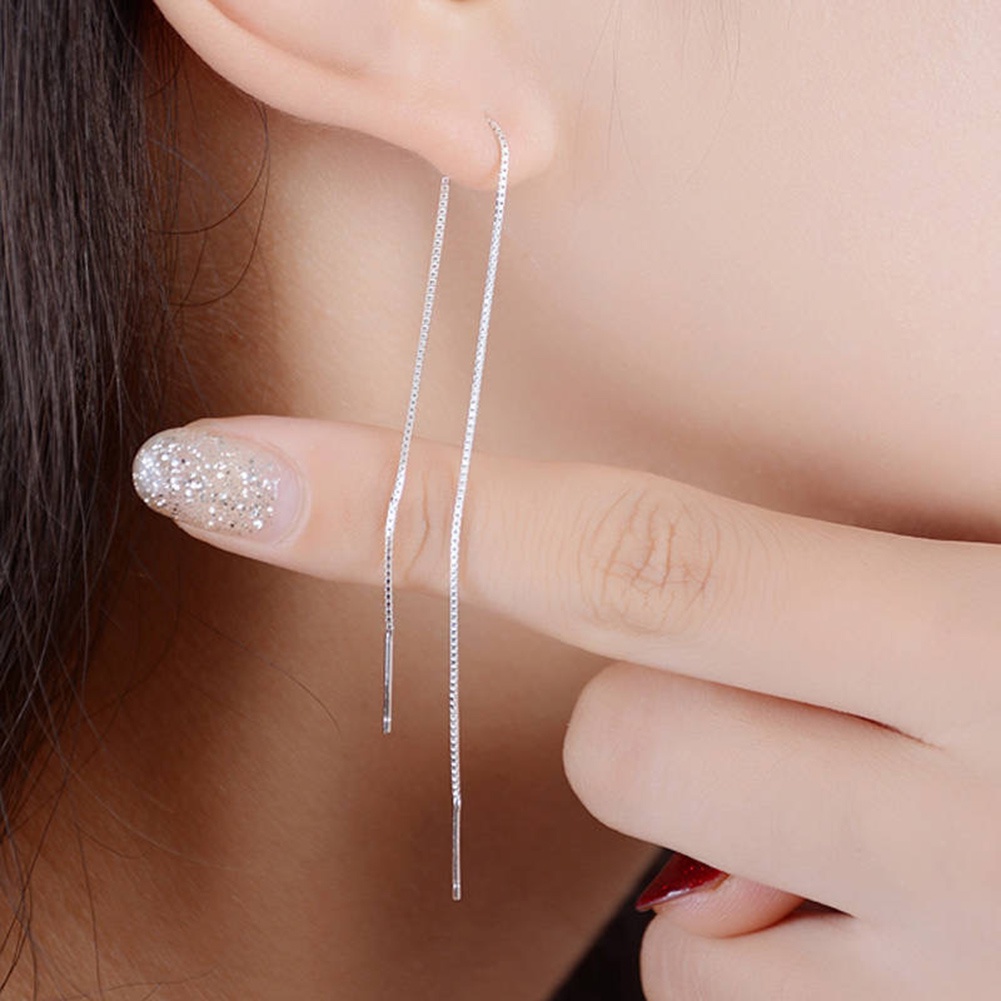Đôi Khuyên Tai Dáng Dài Trang Trí Núm Tua Xinh Xắn Cho Nữ