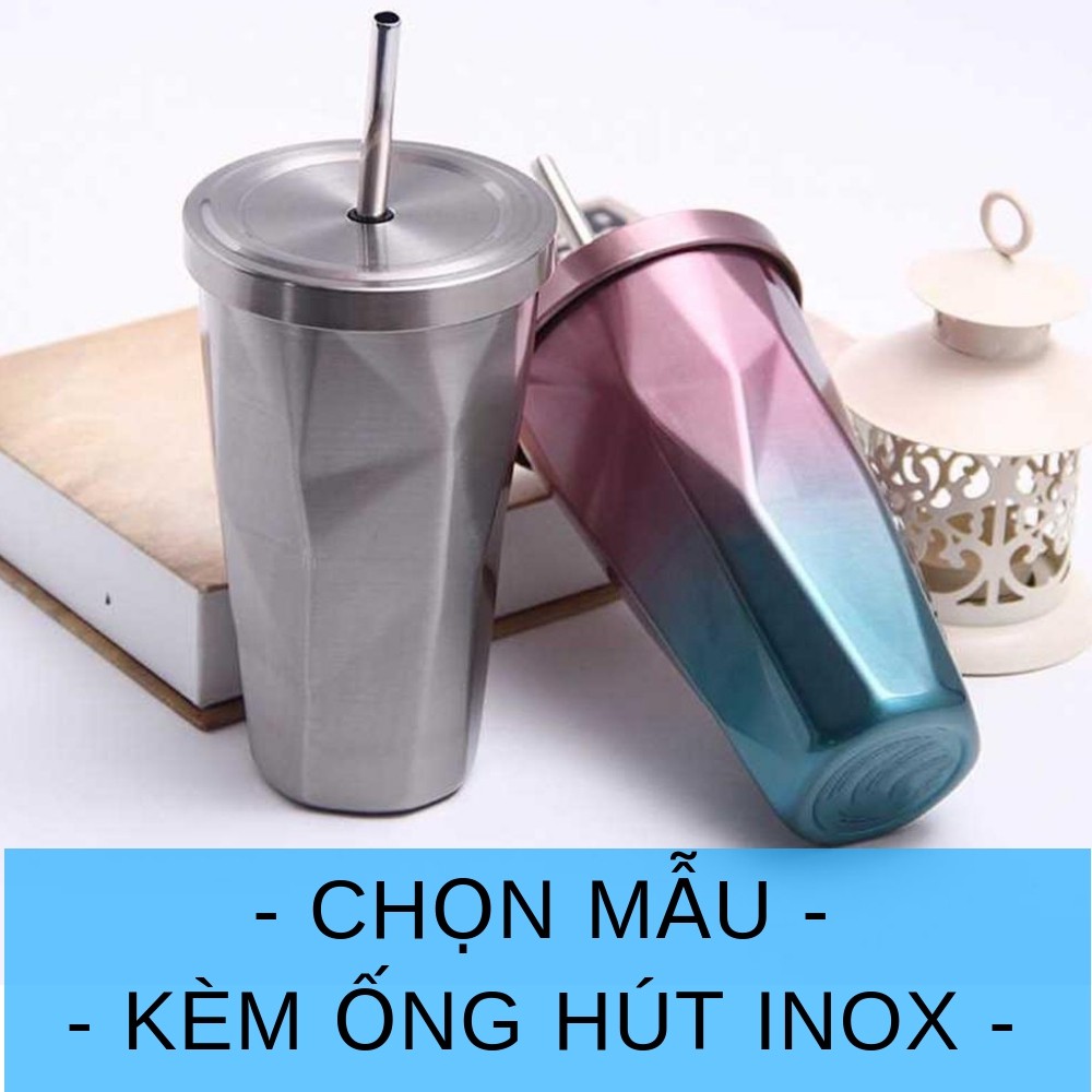Ly giữ nhiệt Thái Lan 500ml Inox 3 lớp bình nước cốc cách nhiệt