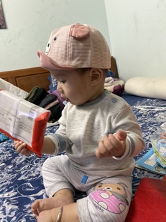 Mũ gấu cho bé size 0-18m