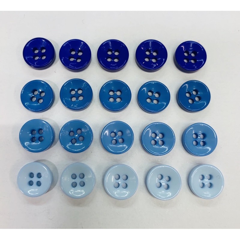 140 Nút Áo Sơmi 4 Lổ 10mm Đủ Màu Giá Sỉ