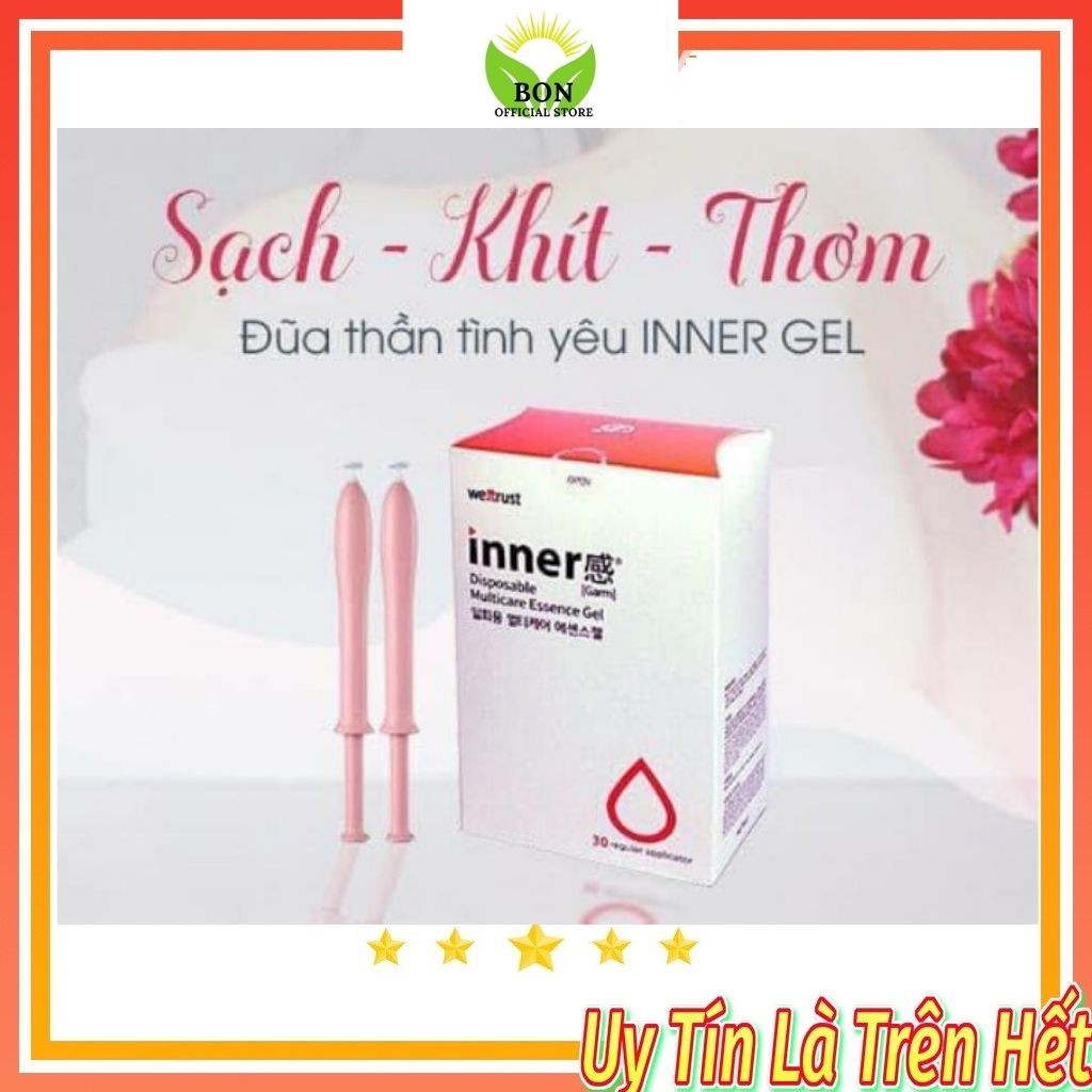 Đũa Thần Inner Gel 💝CHÍNH HÃNG💝Se Khít Vùng Kín Vệ Sinh Phụ Nữ Hàn Quốc