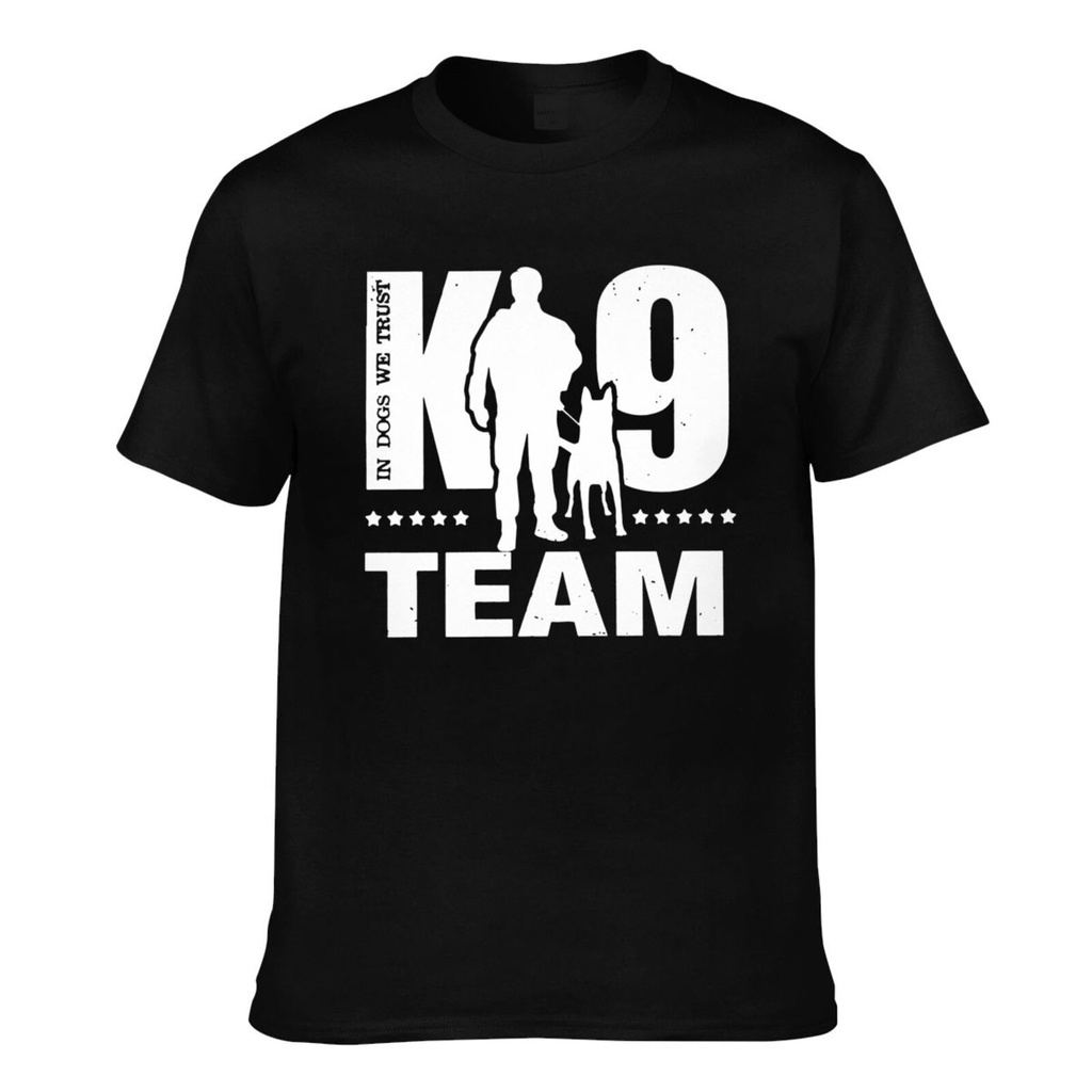K9 Team K9 Unit Malinois Diy Áo thun nam thông thường tùy chỉnh