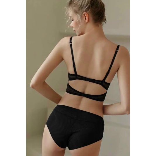 Bộ đồ lót Ren Định Hình Bản To Giảm Mỡ Lưng Cao Cấp
