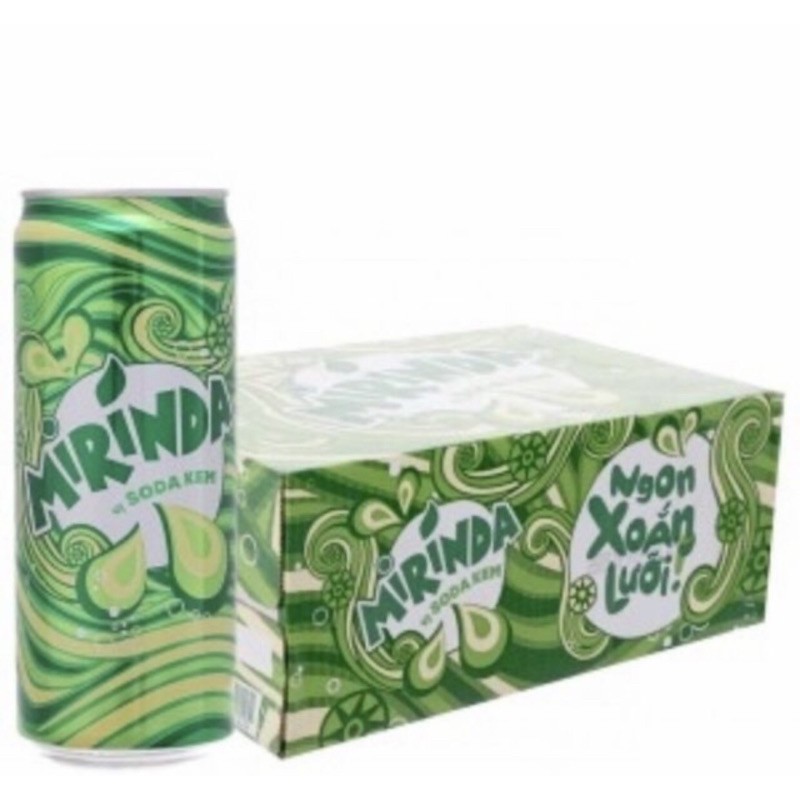 Nuoc ngọt mirinda soda kem