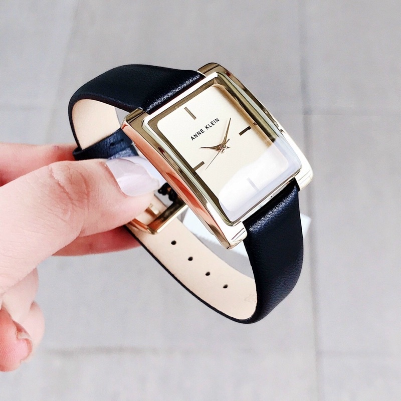 Đồng Hồ Nữ Anne Klein Dáng Chữ Nhật, Mặt 28mm