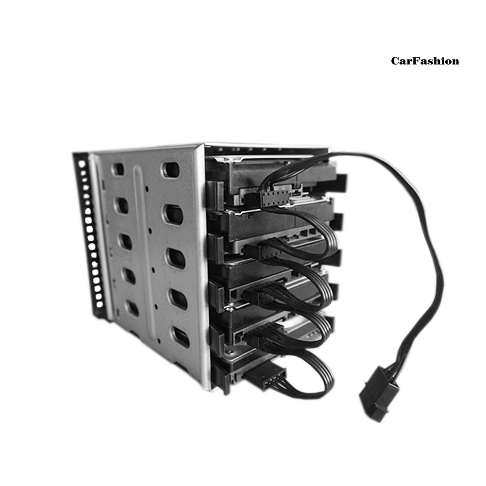 CDNP_5 Slots 3.5inch SATA SAS HDD Cage Rack Hard Driver Tray Caddy with Fan Space