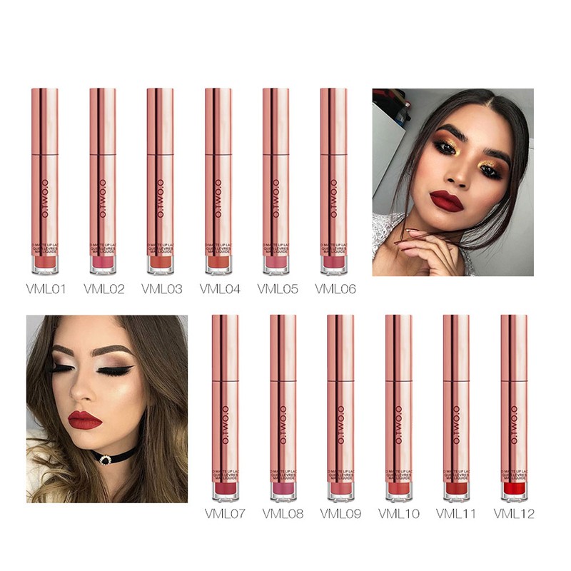 (Hàng Mới Về) Son Kem O.Two.O Tông Lì Chống Nước Lâu Trôi 12 Màu Tùy Chọn | BigBuy360 - bigbuy360.vn