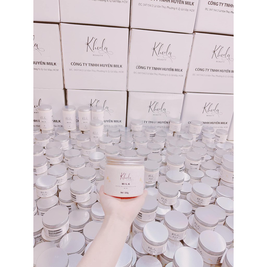 [HỘP 550GR] Kem body siêu trắng Body Milk dòng kem body cao cấp dưỡng trắng da toàn thân | BigBuy360 - bigbuy360.vn