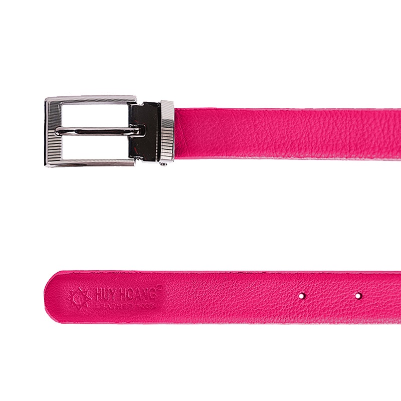 Thắt lưng nữ da bò nhiều loại màu hồng HP5129-33-38-42