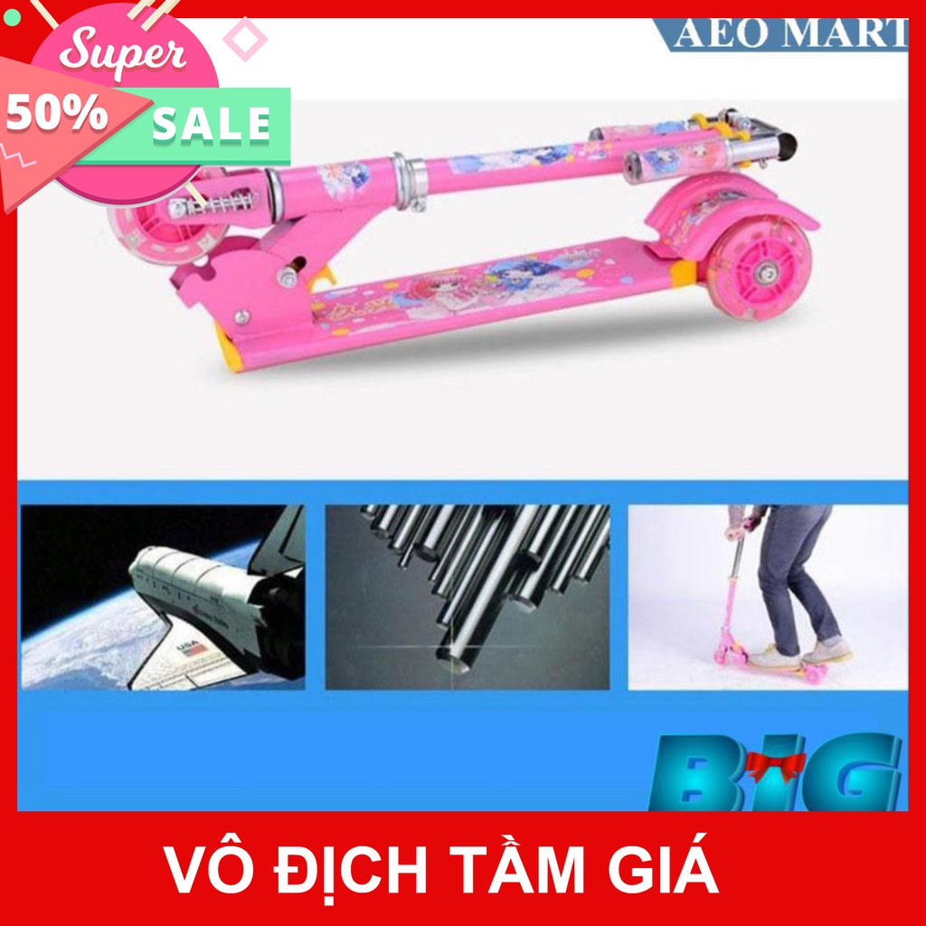 Xe scooter, Xe Trượt SCOOTER Cho Bé, Hàng Nhập Khẩu, Bánh ABS Chống Mòn - Bảo Hành Lỗi 1 Đổi 1 - SALE LỚN mua ngay giảm