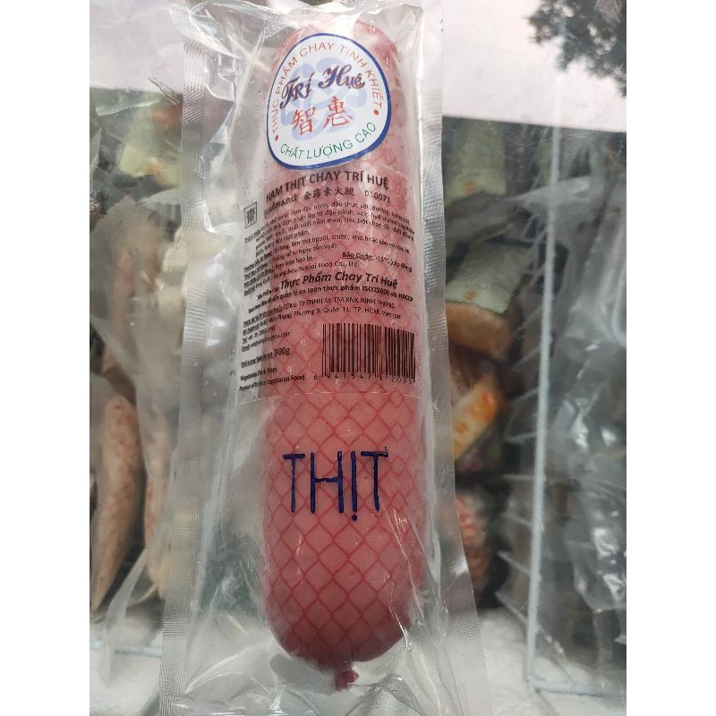 (HÀNG LẠNH CHỈ GIAO TPHCM) HAM THỊT CHAY TRÍ HUỆ 900G