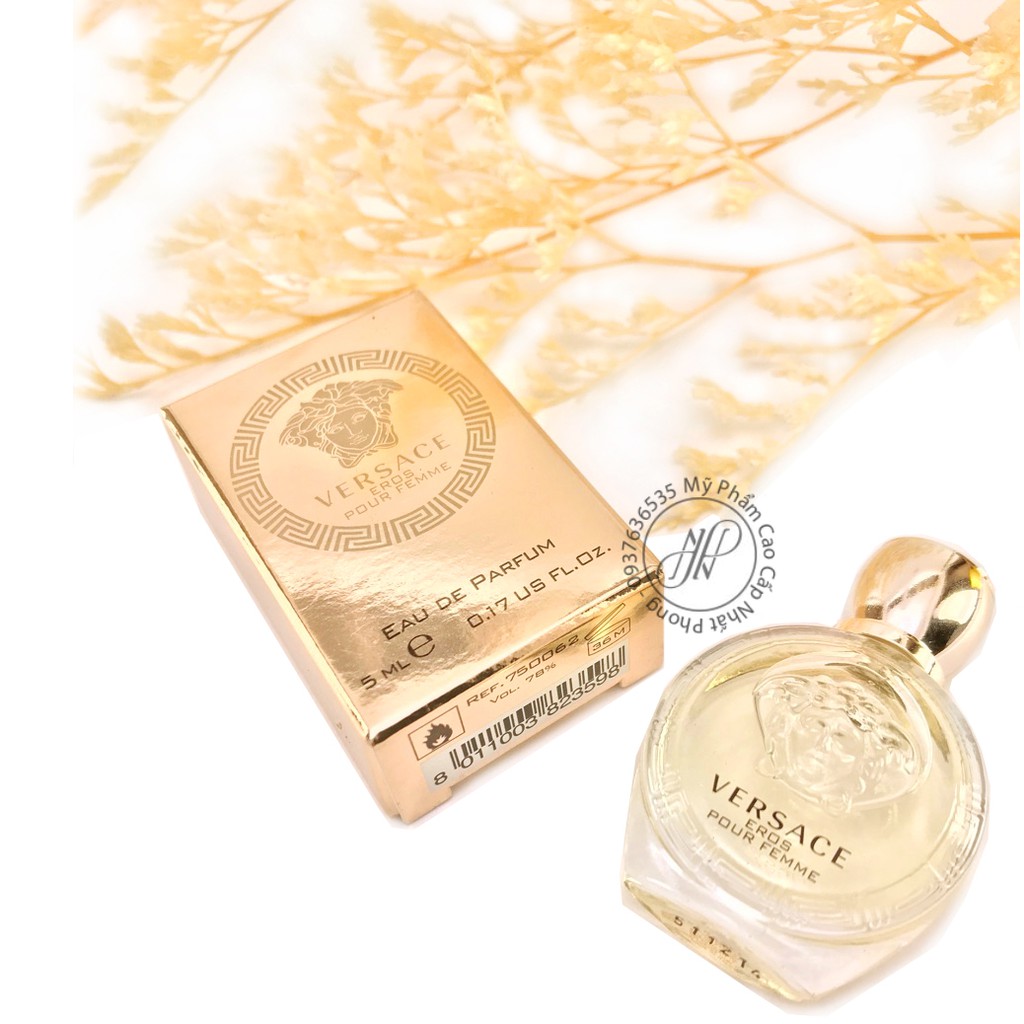 [FREESHIP ĐƠN 99k] - Nước hoa nữ VERSACE Eros Pour Femme Eau De Parfume 5ml