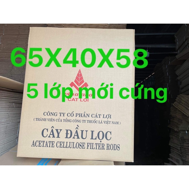 thùng giấy carton siêu to 5 lớp ( 65-40-58 )