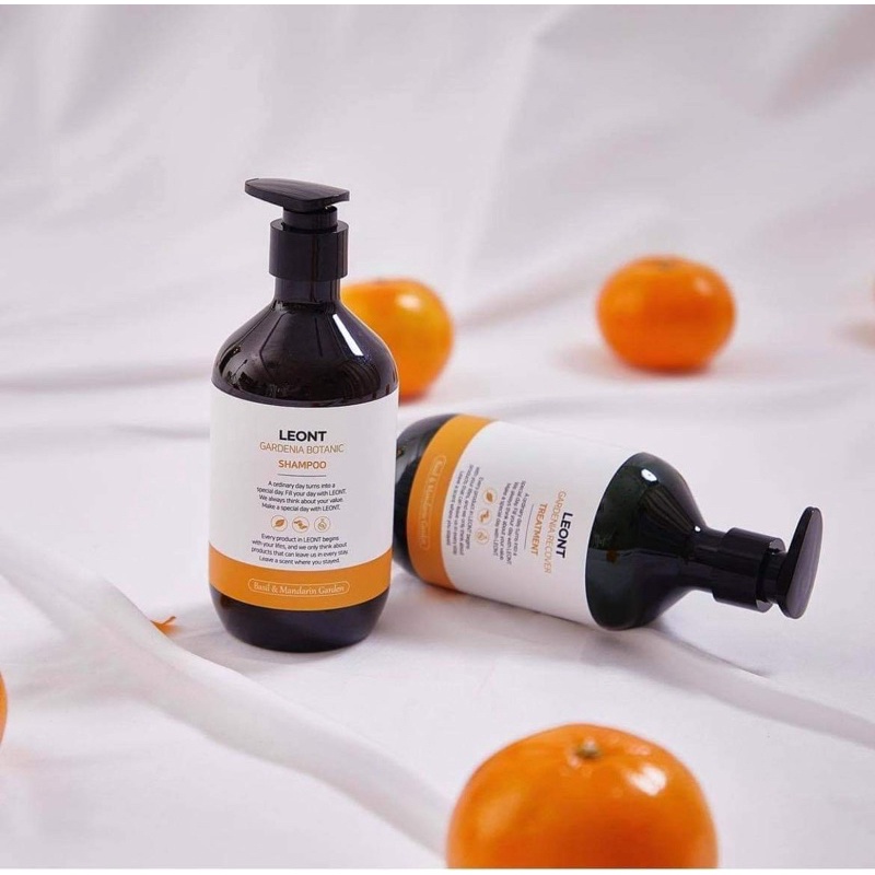 Combo Dầu Gội 500ml & Xả 500ml LEONT Hàn Quốc mềm mượt🍊🍇🥥