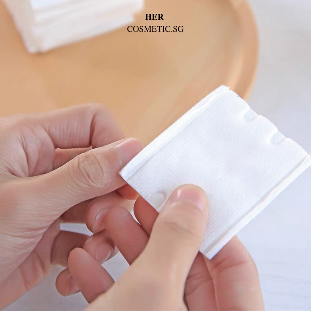 Bông tẩy trang 3 lớp cao cấp - Gói 222 miếng bông tẩy trang COTTON PADS