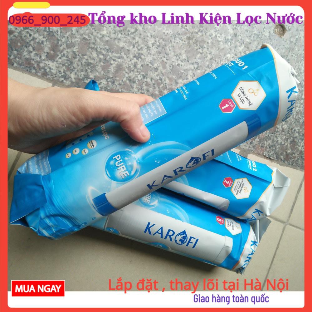 Combo 8 Lõi Lọc Nước Karofi Số 12345678 👉 Bộ Khoáng 5678 Karofi