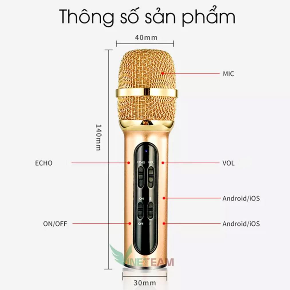 Bộ micro thu âm karaoke livestream C11 Kèm đầy đủ phụ kiện ✔Hát karaoke livetream ✔Phiên bản tiếng Anh ✔Bảo hành 6 tháng