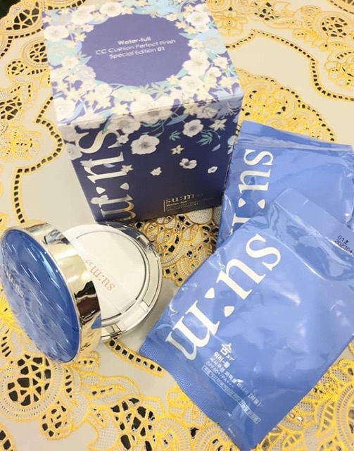 Phấn nước sum xanh water full tặng 2 lõi mới date 2025