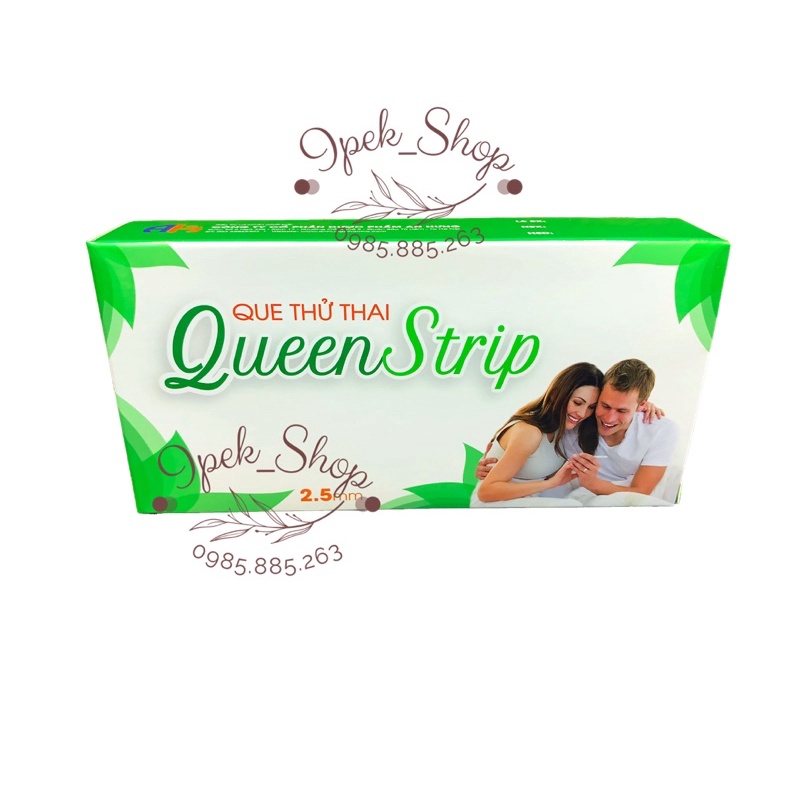 Que thử thai QUEEN STRIP 2,5mm - Ipek_Shop