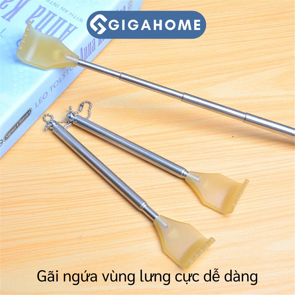 Cây Gãi Lưng Bàn Tay Nhựa GIGAHOME Kéo Dài, Rút Gọn 43cm Siêu Hot 8426