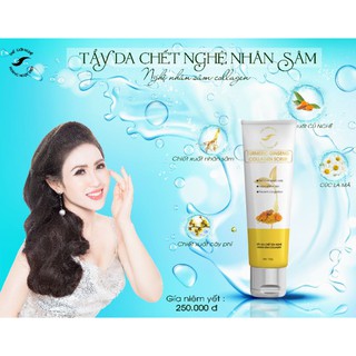 TẨY DA CHẾT NGHỆ NHÂN SÂM COLLAGEN_HOÀNG NGỌC DIỆP