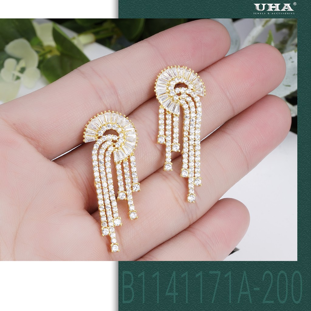 Bông tai nữ thời trang Hàn Quốc cao cấp UHA - [Rẻ Vô Địch]