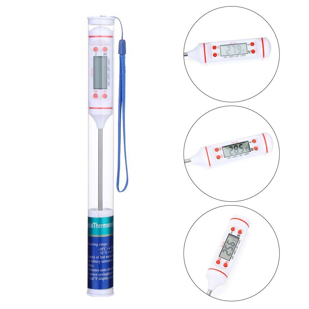 Set 2 Nhiệt Kế Điện Tử Đo Nhiệt Độ Thực Phẩm Mới
