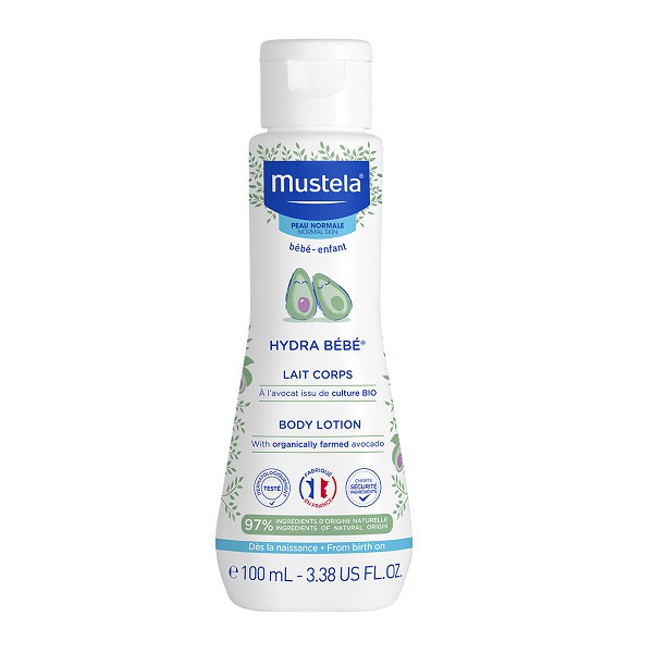 Sữa Dưỡng Ẩm Toàn Thân Cho Bé Mustela Hydra Bebe Body Lotion 100ml