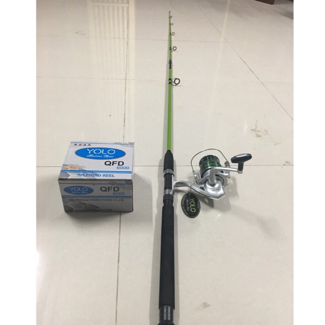 Combo cần lure đặc và máy 6000