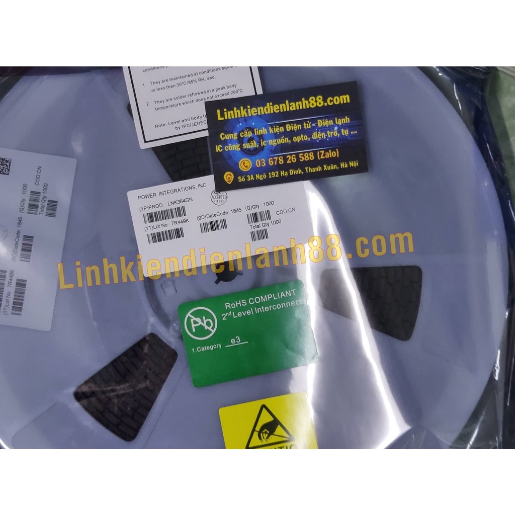 IC Nguồn LNK364GN mới chính Hãng 100% !