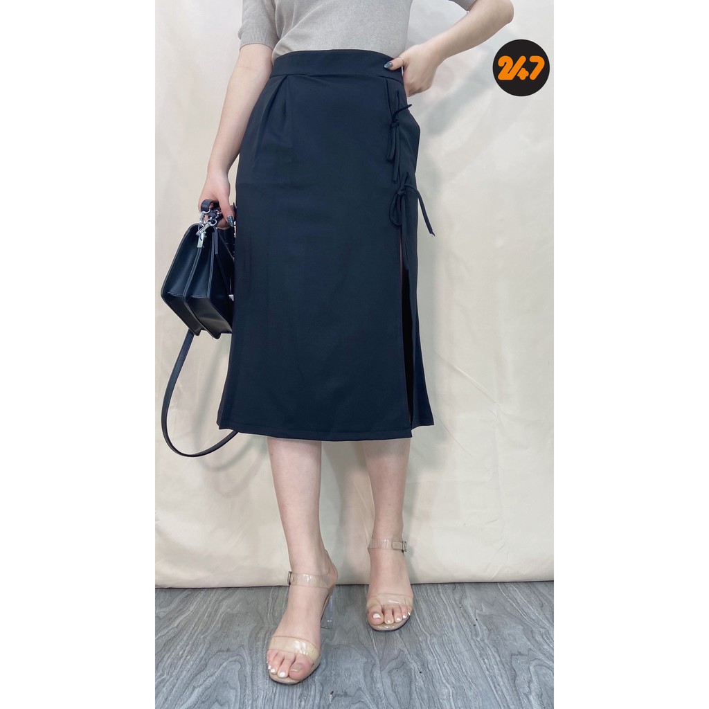 Chân Váy Xẻ Buộc Dây CV345 - NB/T1/K21 | BigBuy360 - bigbuy360.vn
