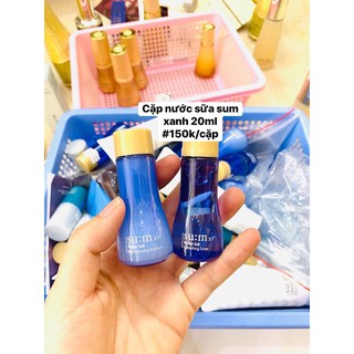 Cặp nước hoa hồng sữa dưỡng sum xanh cấp nước( hàng tach set không vỏ hop )