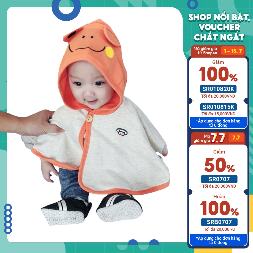 Áo Chống Nắng Cho Bé Trai, Gái Mặc Đều Xinh áo chống nắng con ếch Chất Cotton Da Cá Cao Cấp