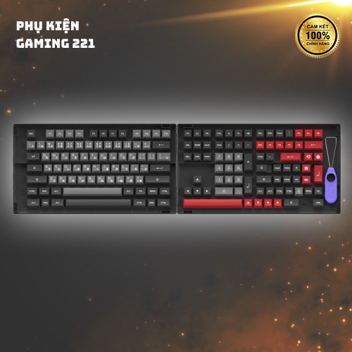 Nút Bàn Phím - AKKO Keycap set – Psittacus (PBT Double-Shot/ASA profile/Cherry Profile158 nút)