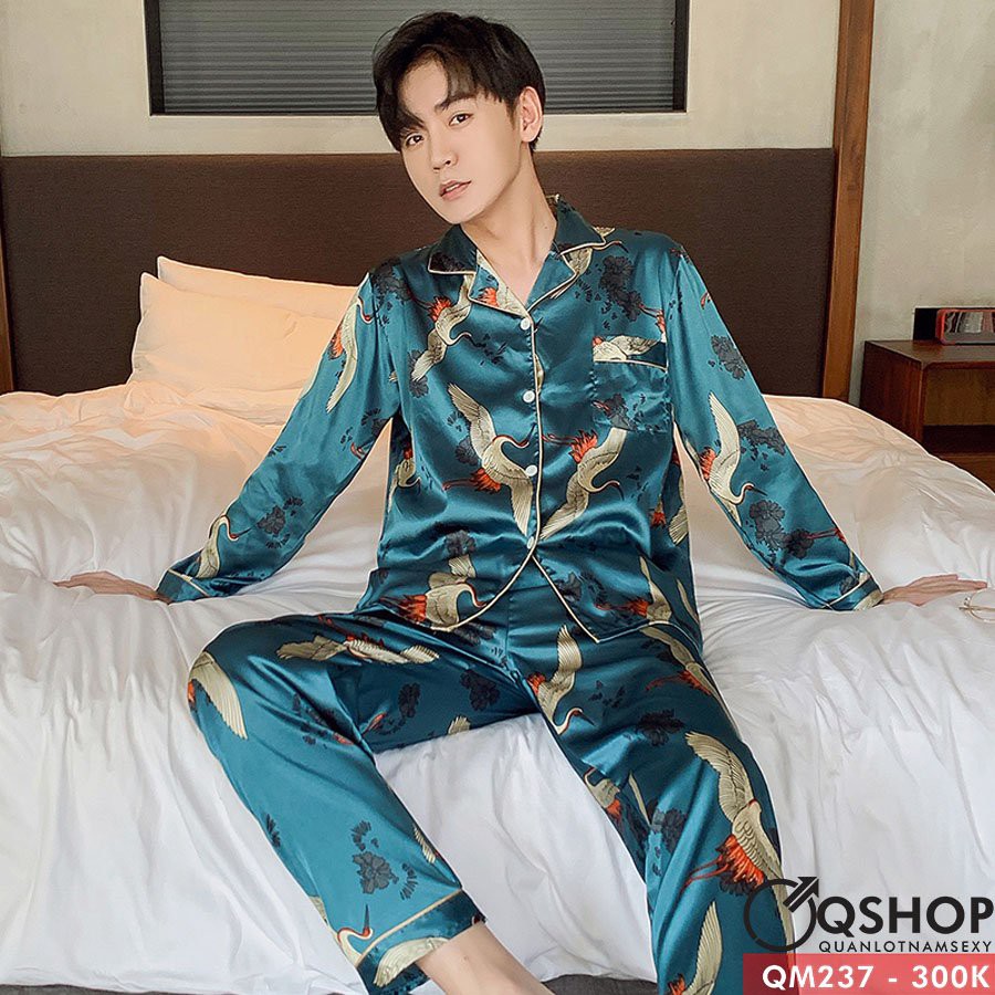 BỘ ĐỒ PIJAMA NAM CAO CẤP QSHOP QM236-QM237