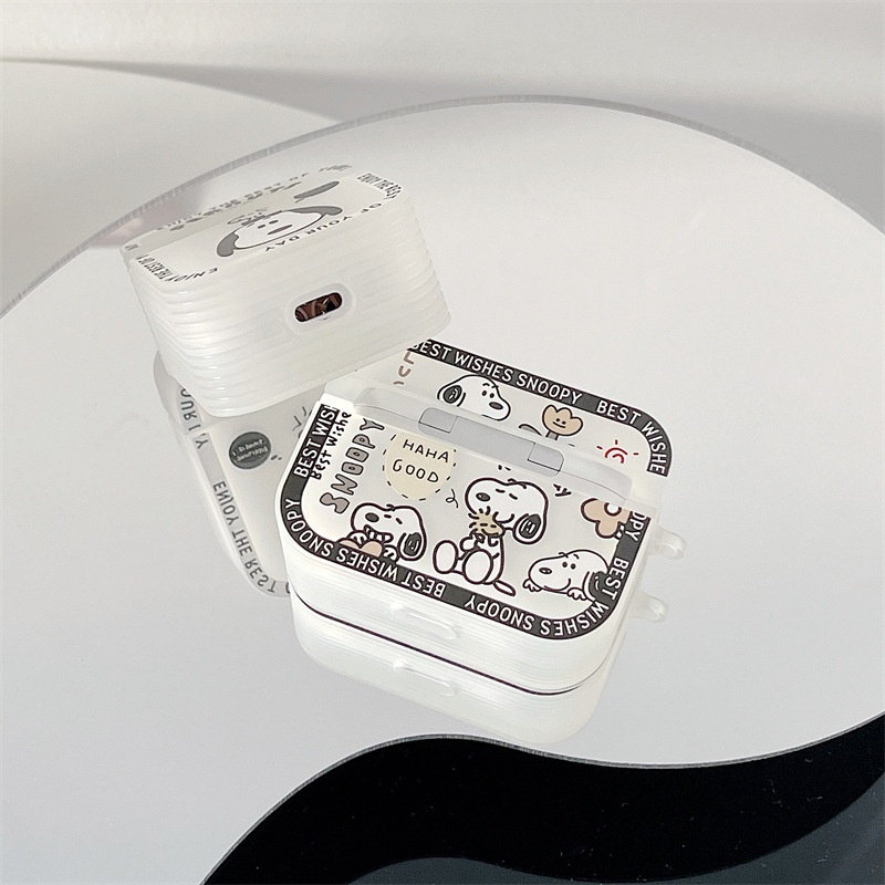 Ốp airpods - case airpods 1/2/3/Pro Snoopy