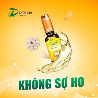 . Sỉ 5 lọ tinh dầu tỏi Diệp Chi Gold + với lượng ALLICIN vượt trội  tăng cường sức đề kháng, khỏi lo con ốm vặt