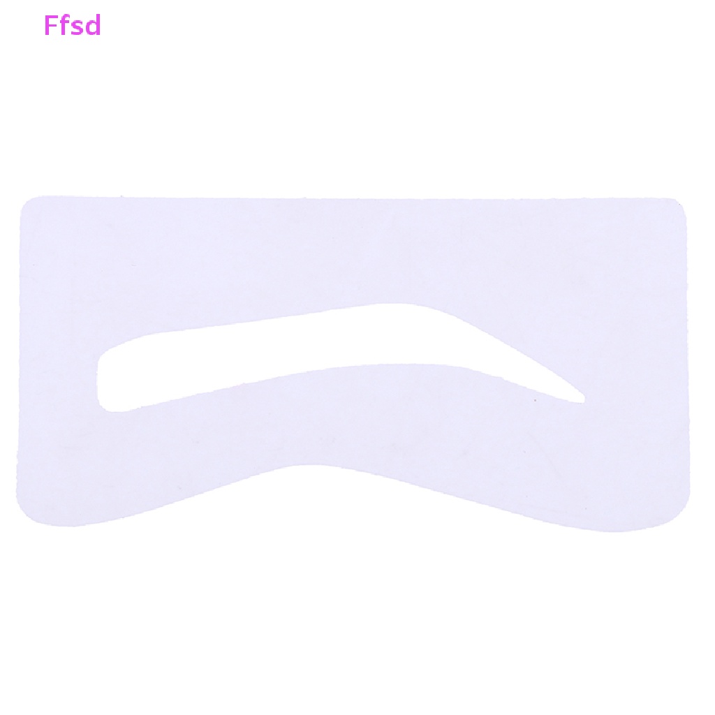 {Ffsd} Set 10 Cặp Khuôn Thẻ Định Hình Lông Mày Quyến Rũ Hàng Bán Chạy