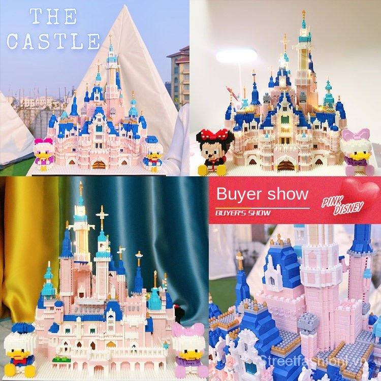 Bộ Đồ Chơi Lắp Ráp Lego Lâu Đài Công Chúa Disney Cho Bé Gái