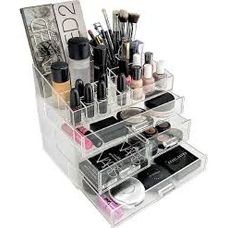 Kệ mĩ phẩm mica 4 tầng sz to