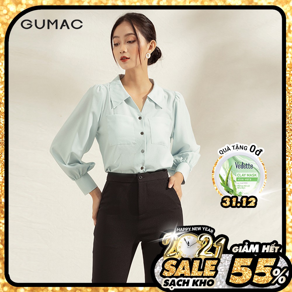 Áo sơ mi 2 túi AA1105 GUMAC